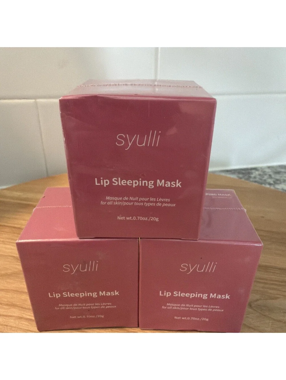 Syulli Sleeping Lip Mask Lot Of 3